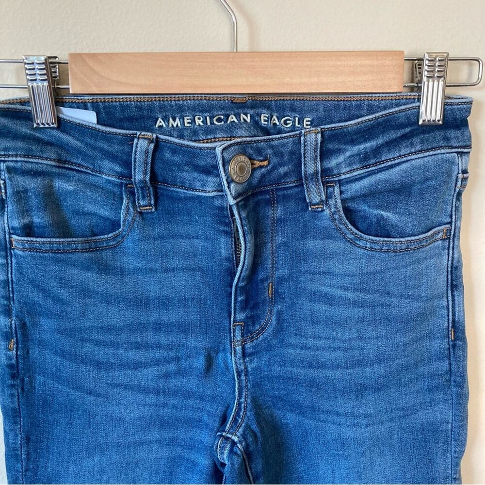 American Eagle Next Level Stretch Skinny Jeans Size 2 - Picture 3 of 8